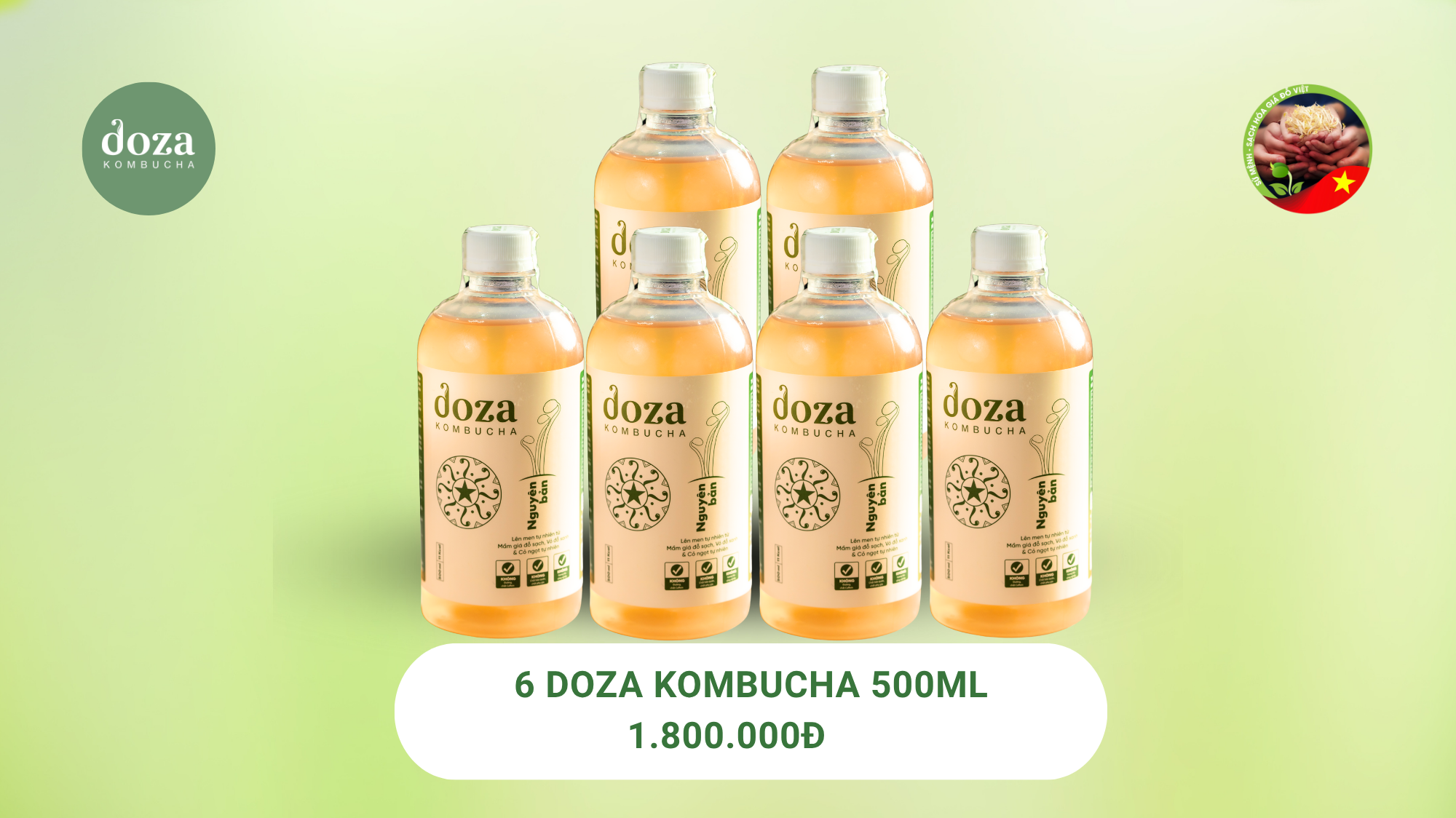 6 chai Doza - Trẻ đẹp, da sáng, dáng xinh